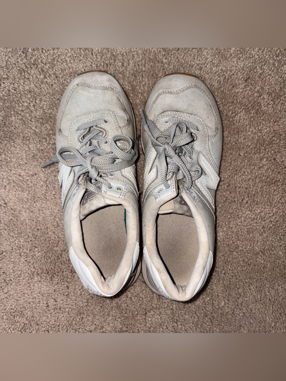Women’s New Balance 574 Grey Sneakers Size: 7 - Picture 2 of 10